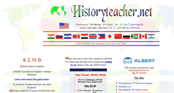 Desktop Screenshot of historyteacher.net
